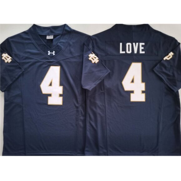 ✅Mens Kids Youths Jeremiyah Love Navy Vapor Stitched Jersey - Picture 2 of 3